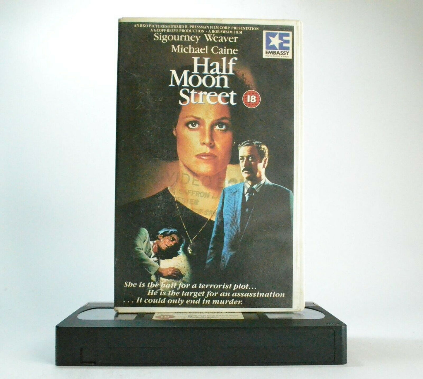 Half Moon Street (1986): Erotic Thriller [Large Box] Sigourney Weaver / Michael Caine - Pal VHS-