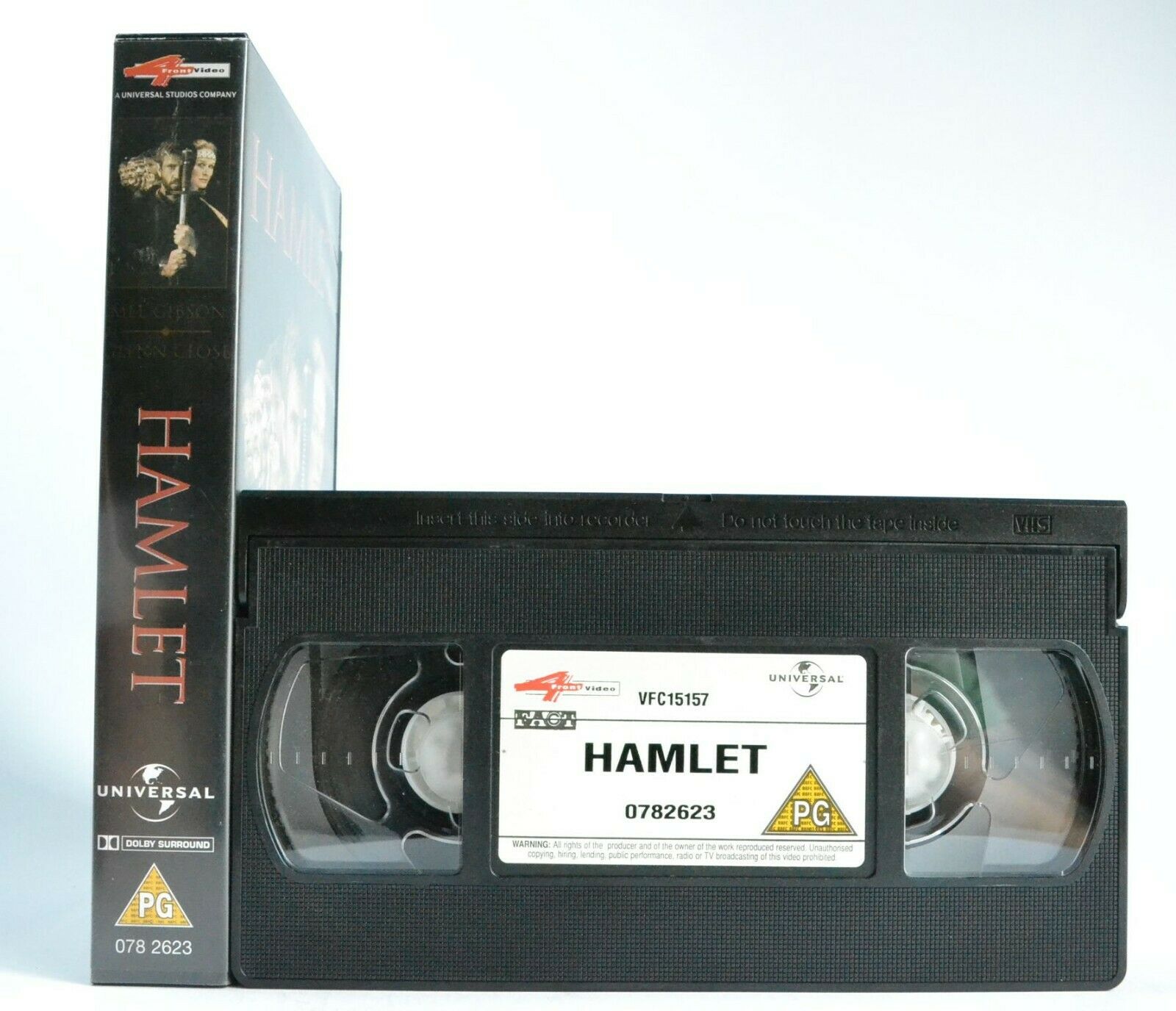 Hamlet (1990): Based On W.Shakespeare Tragedy - Drama - M.Gibson/G.Close - VHS-