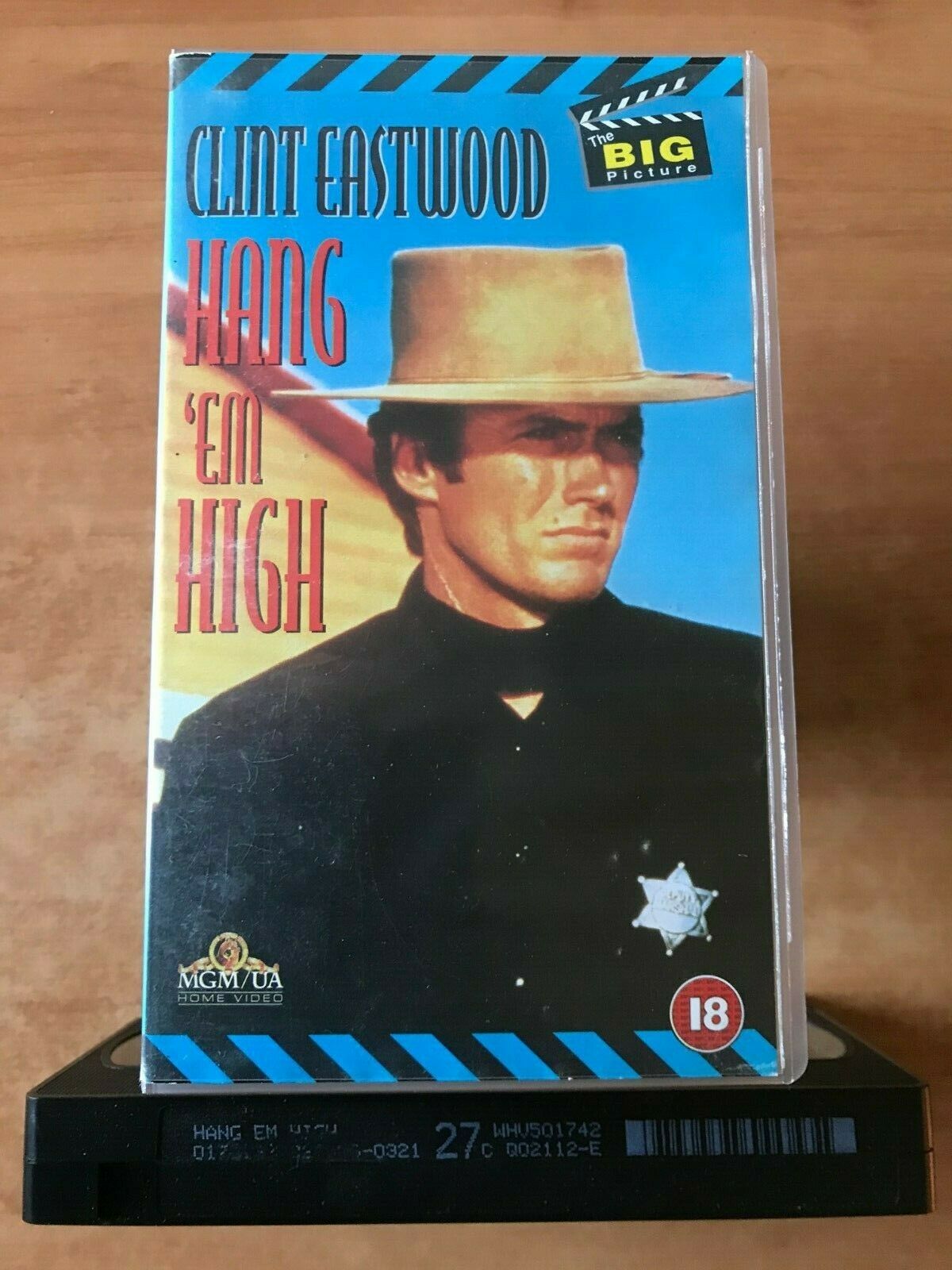 Hang'em High (1968): Spaghetti Western [Clint Eastwood / Inger Stevens] Pal VHS-