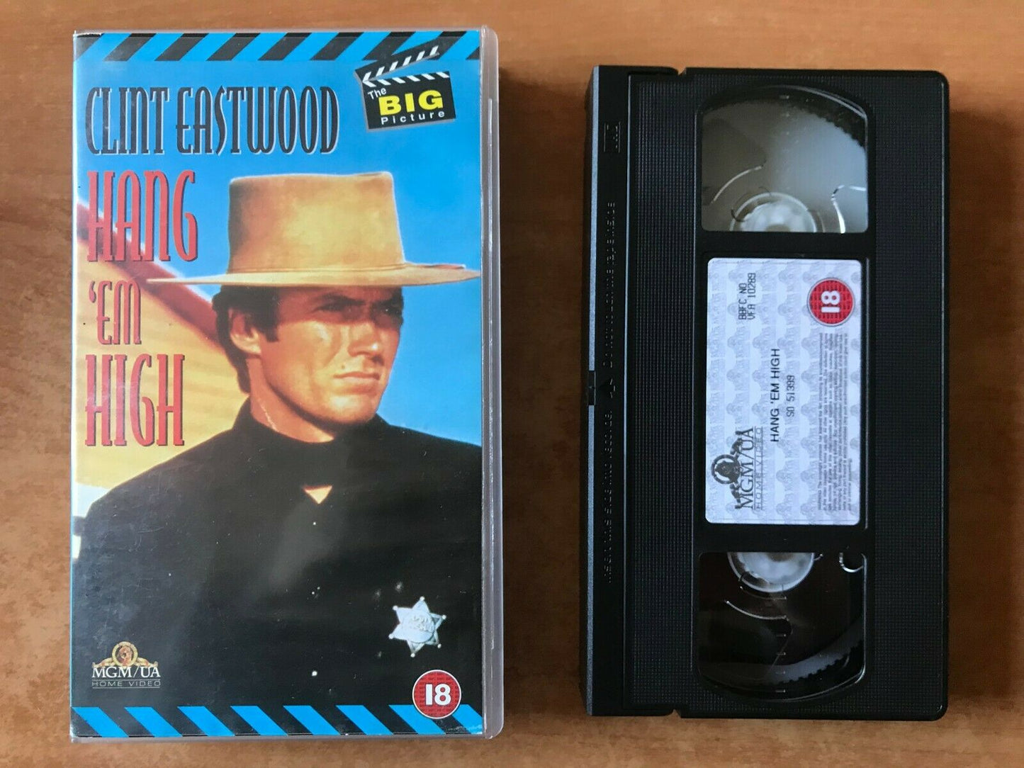 Hang'em High (1968): Spaghetti Western [Clint Eastwood / Inger Stevens] Pal VHS-