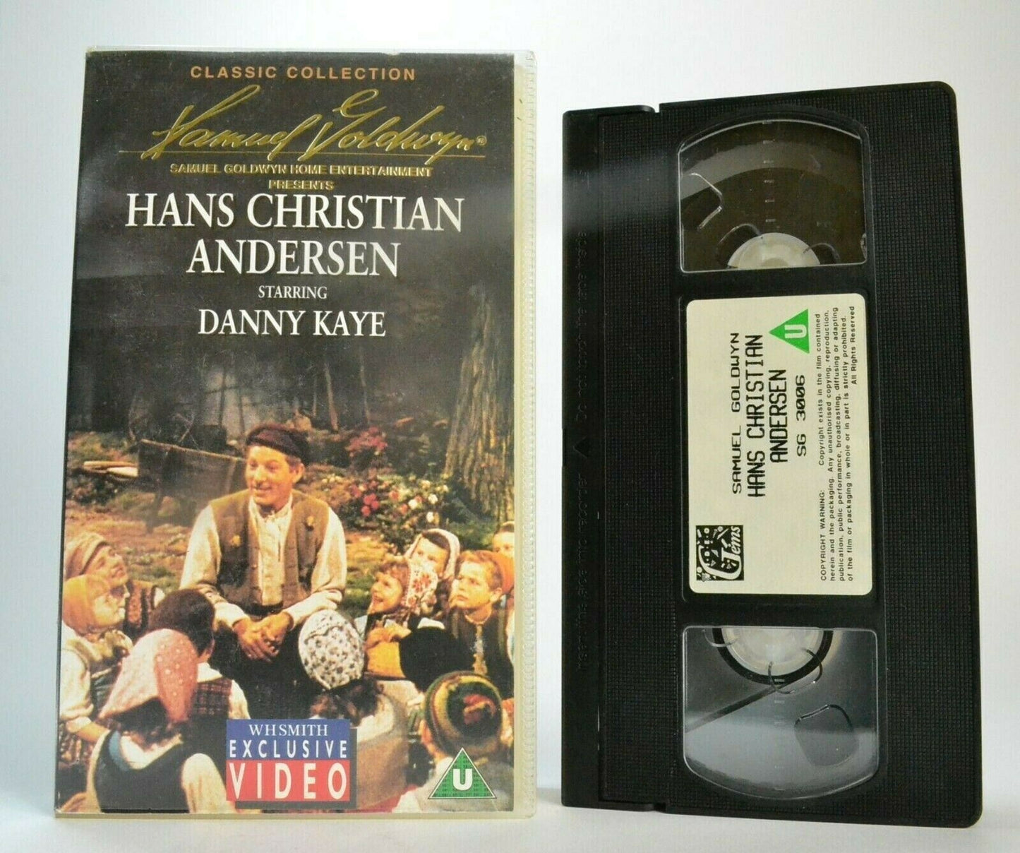 Hans Christian Andersen [Samuel Goldwyn Collection ]: Musical - Danny Kaye - VHS-