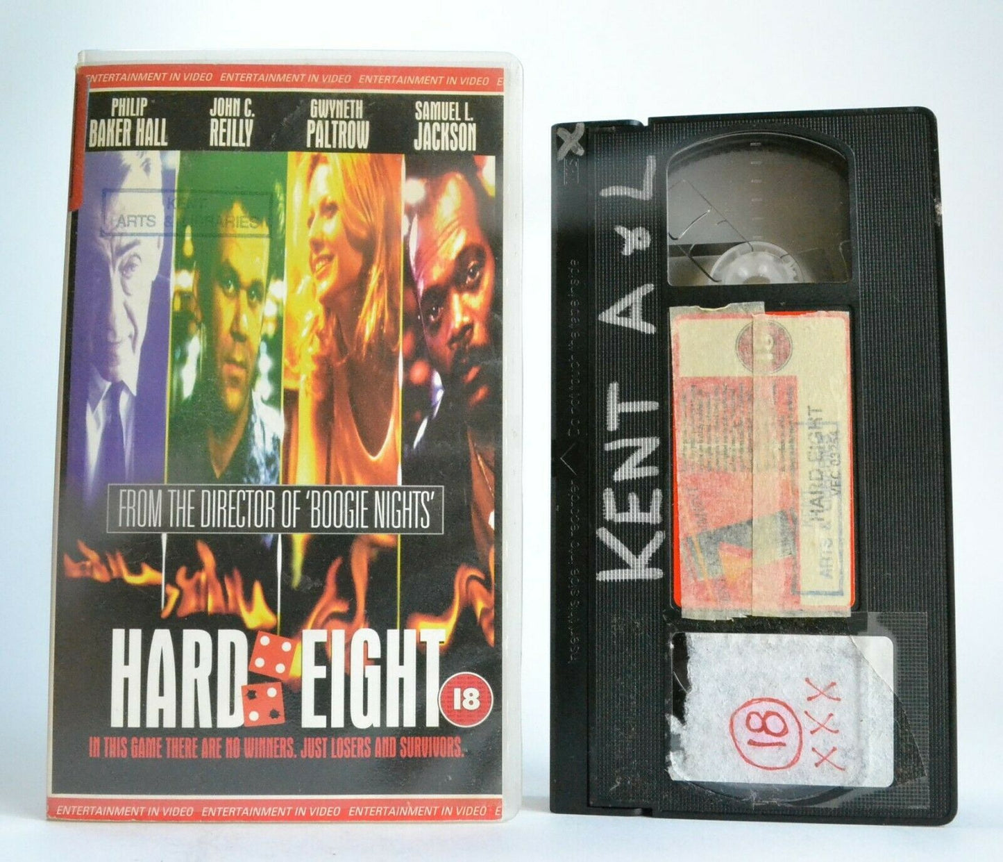 Hard Eight: Reno Gamble - Neo Noir (Crime) Thriller - Samuel L Jackson - Pal VHS-