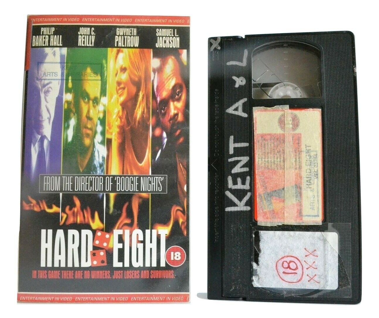 Hard Eight: Reno Gamble - Neo Noir (Crime) Thriller - Samuel L Jackson - Pal VHS-