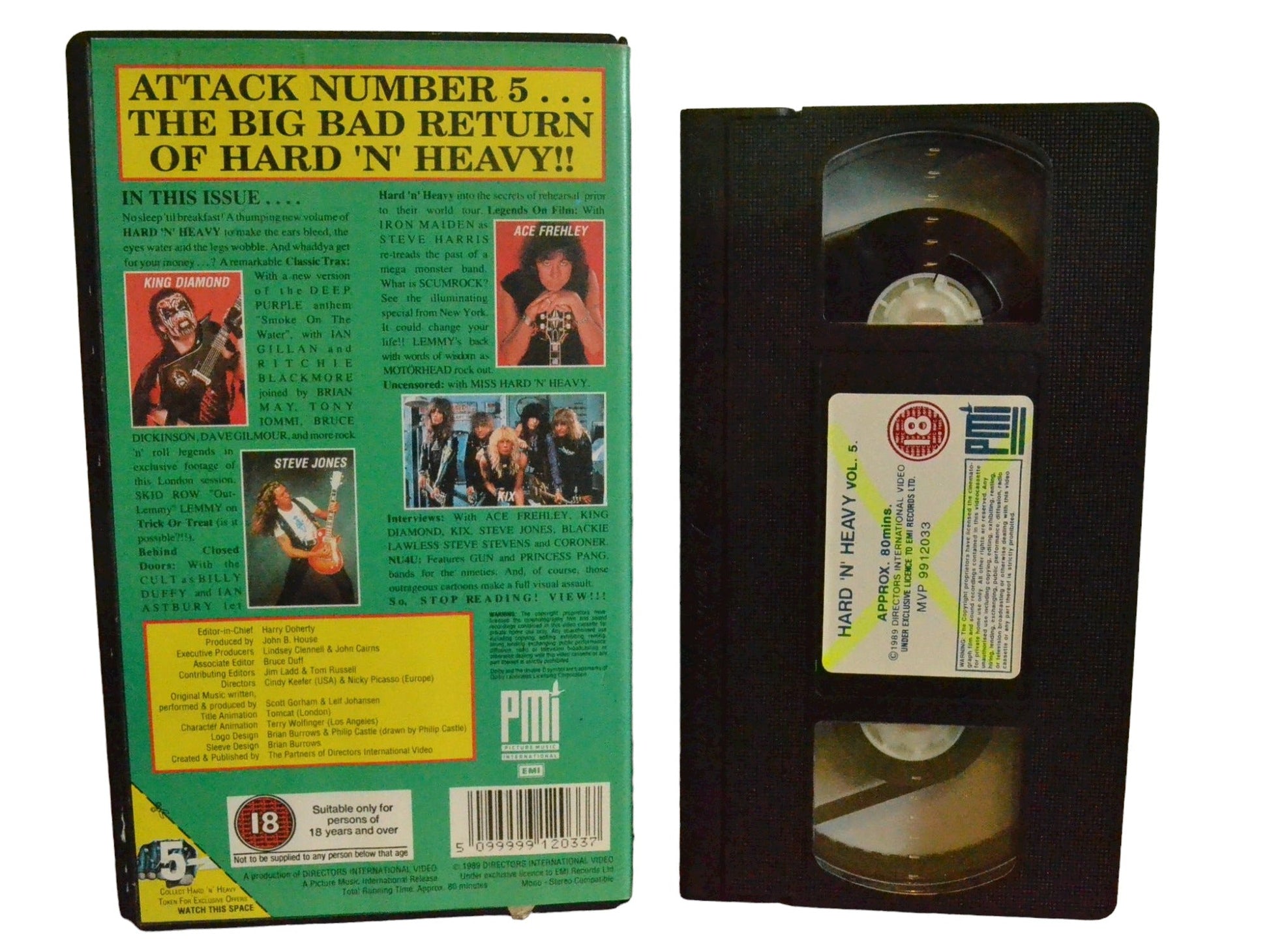 Hard 'N' Heavy - Volume 5 - Picture Music International - Music - PAL - VHS-