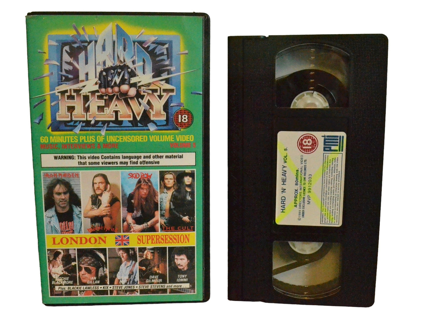 Hard 'N' Heavy - Volume 5 - Picture Music International - Music - PAL - VHS-