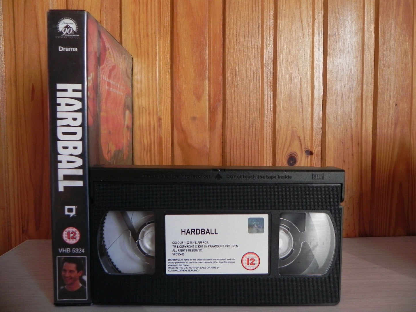 Hardball - Big-Box - Ex-Rental - A Younger Keanu Reeves - Intense Drama - VHS-