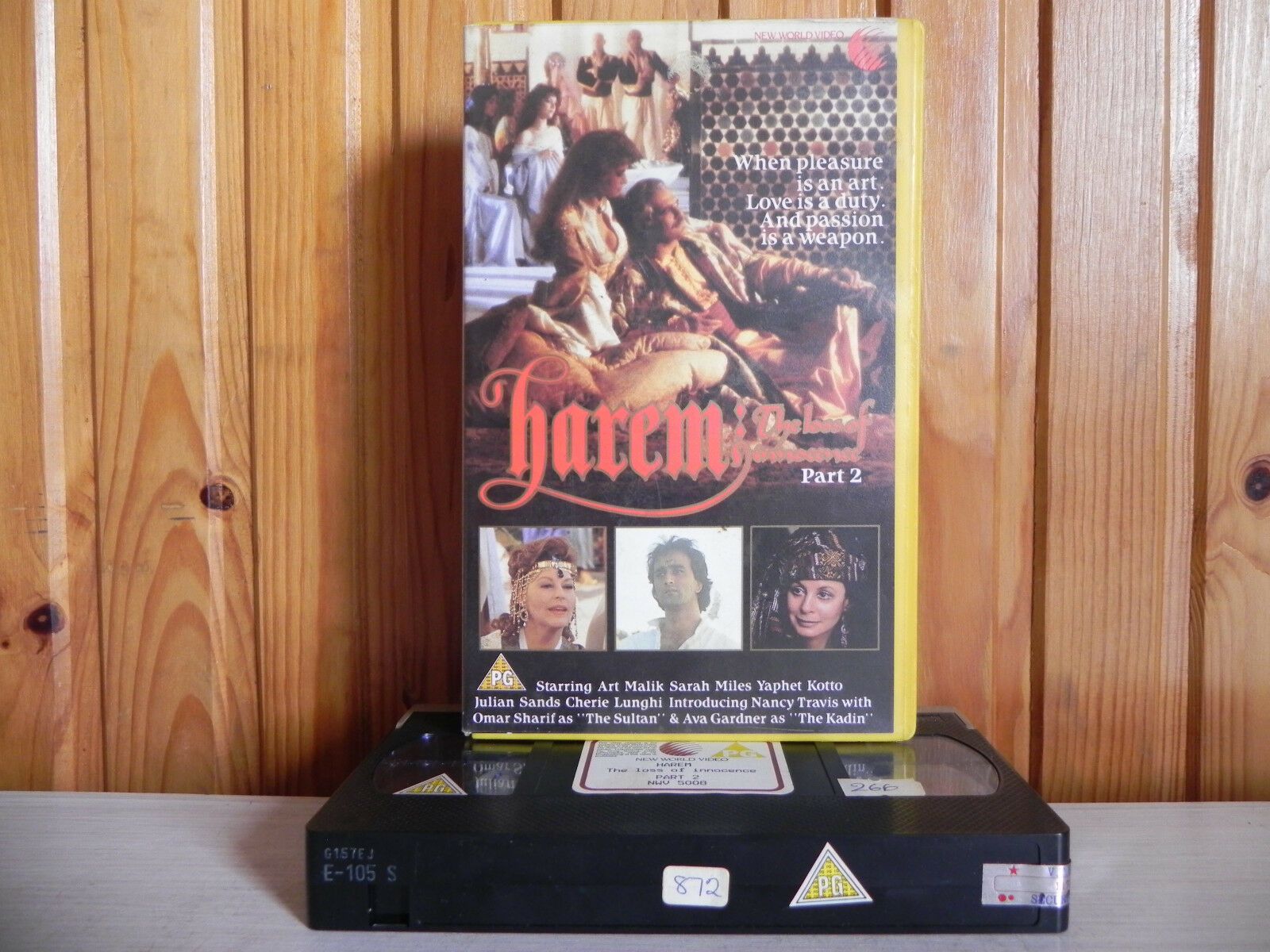 Harem: The Loss Of Innocence - Part 2 - New World - Adventure - Large Box - VHS-