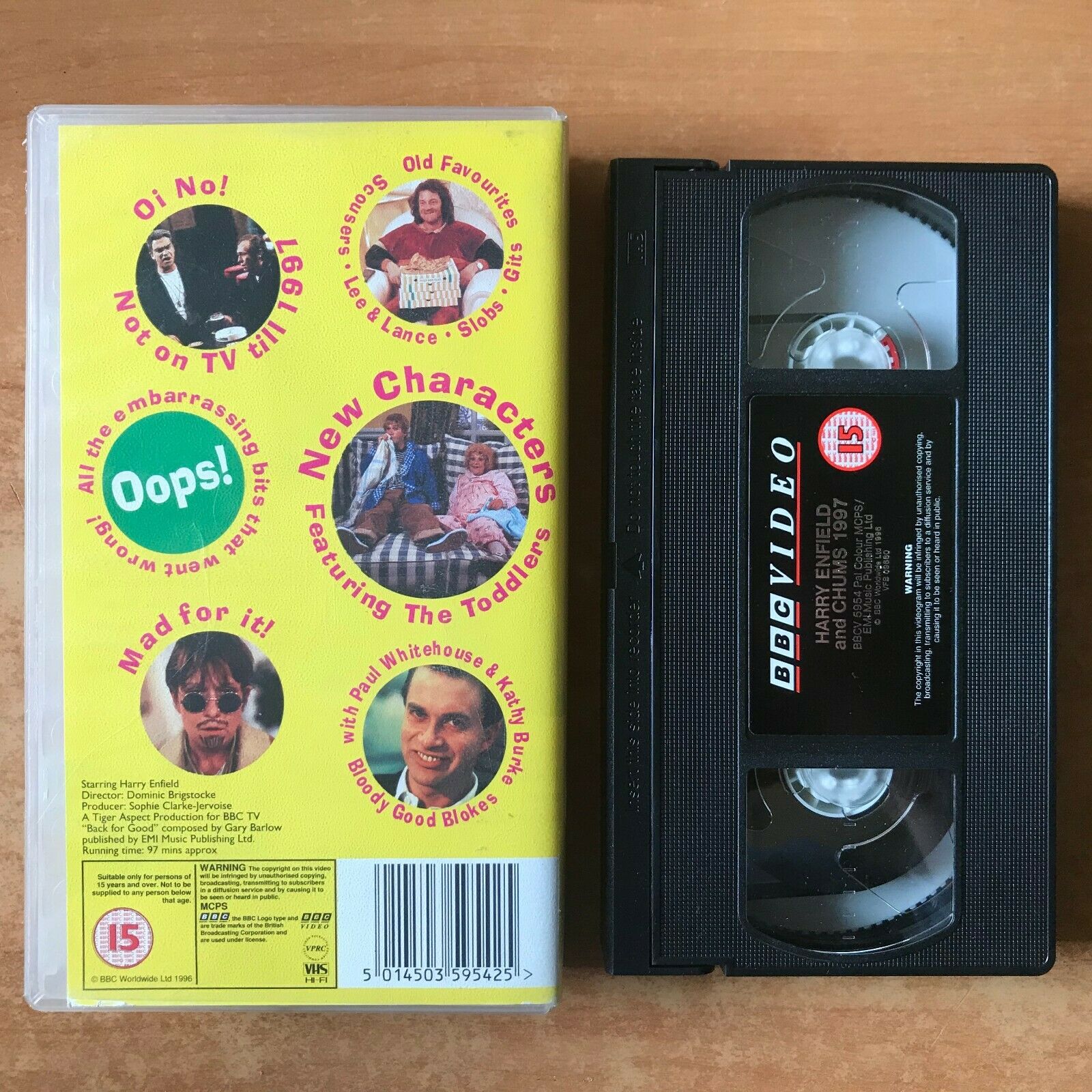 Harry Enfield And Chums 1997 (BBC): "Modern Dad" - Comedy Series - Pal VHS-