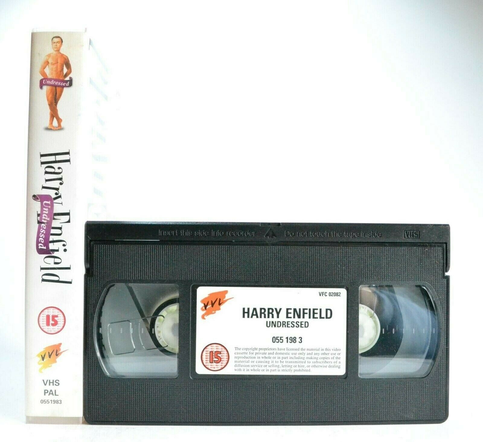 Harry Enfield: Undressed - Unique Live Show - Favourite Characters - Pal VHS-