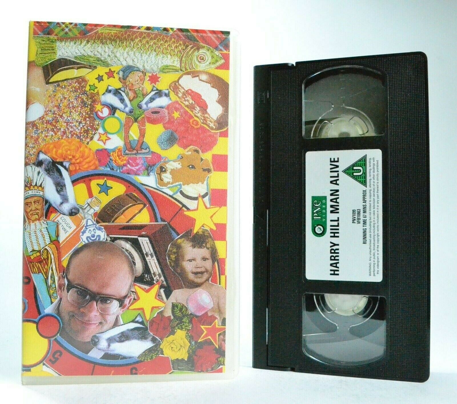 Harry Hill: Man Alive - Stand-Up Comedy - The Lyric Theatre - London - Pal VHS-