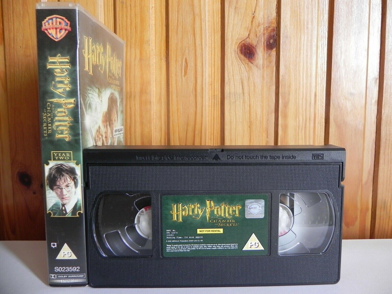 Harry Potter And The Chamber Of Secrets - Warner - Fantasy - Children's - VHS-