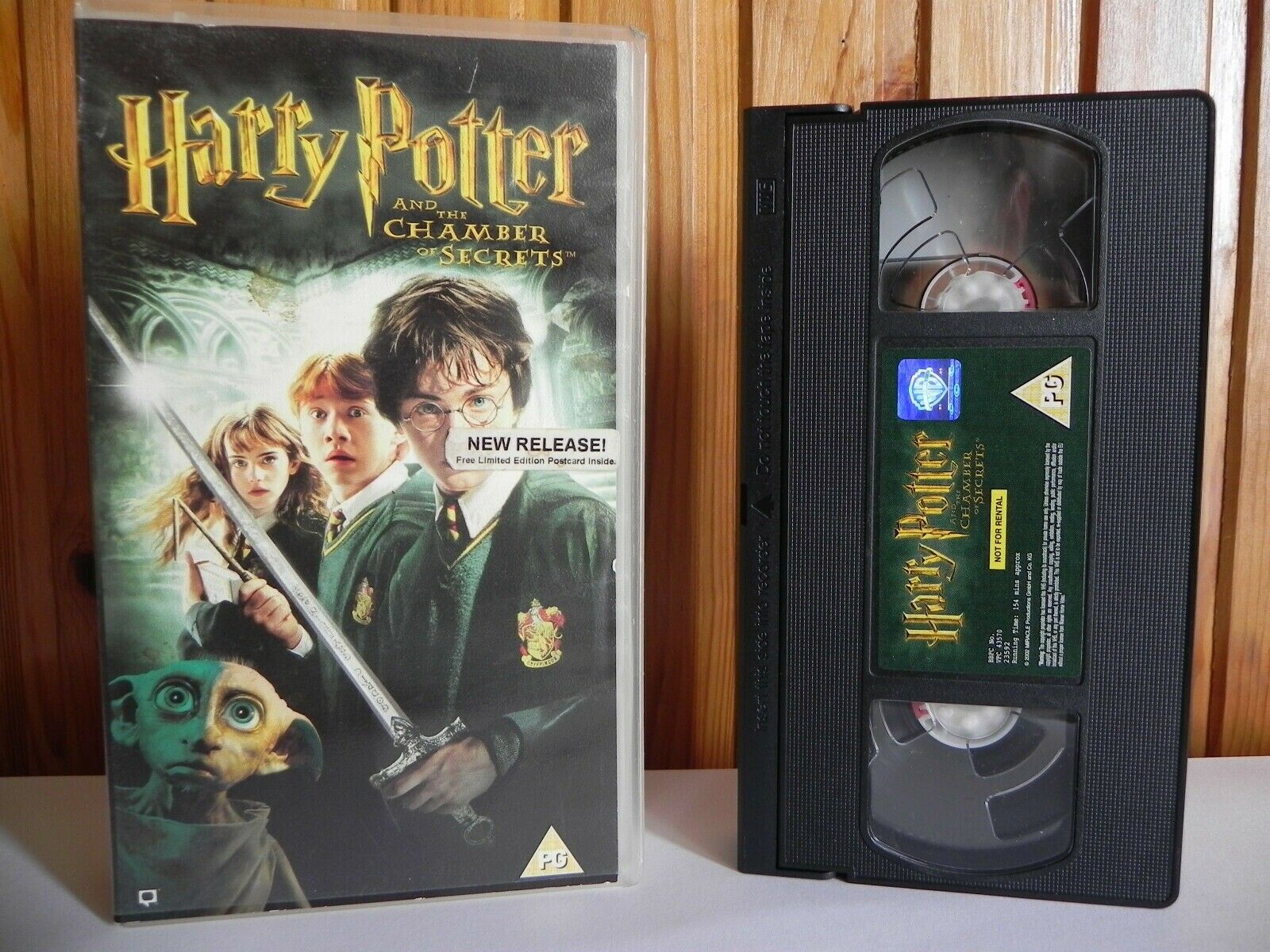 Harry Potter And The Chamber Of Secrets - Warner - Fantasy - Children's - VHS-