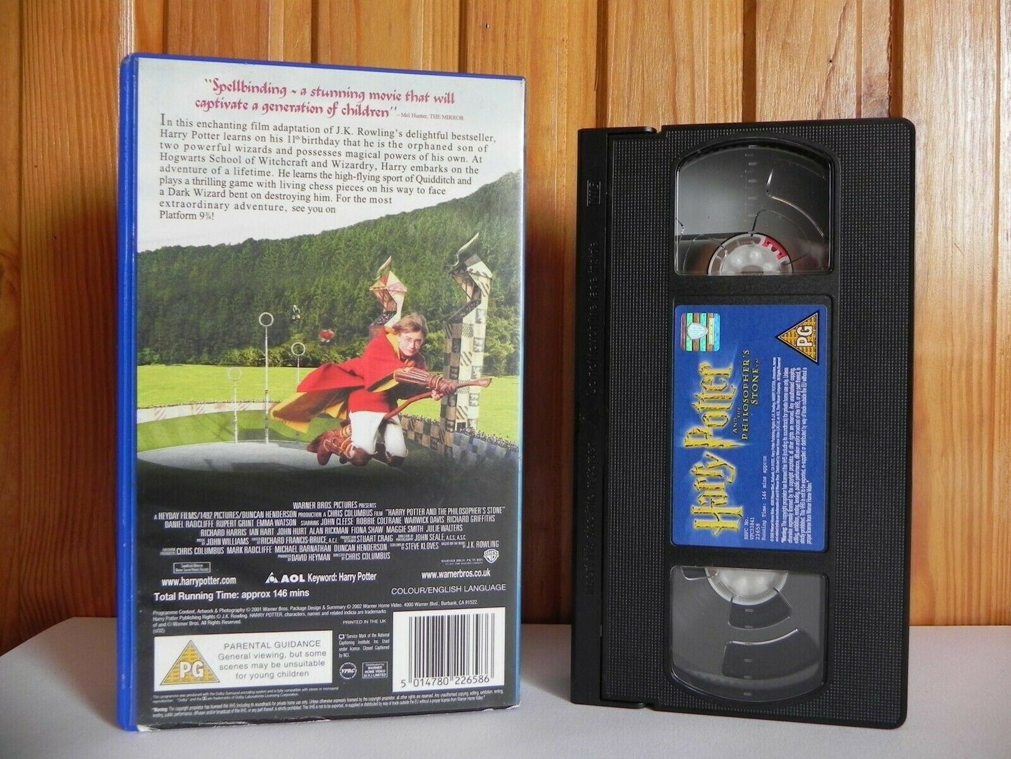 Harry Potter And The Philosopher's Stone - Warner Home - Fantasy - Kids - VHS-