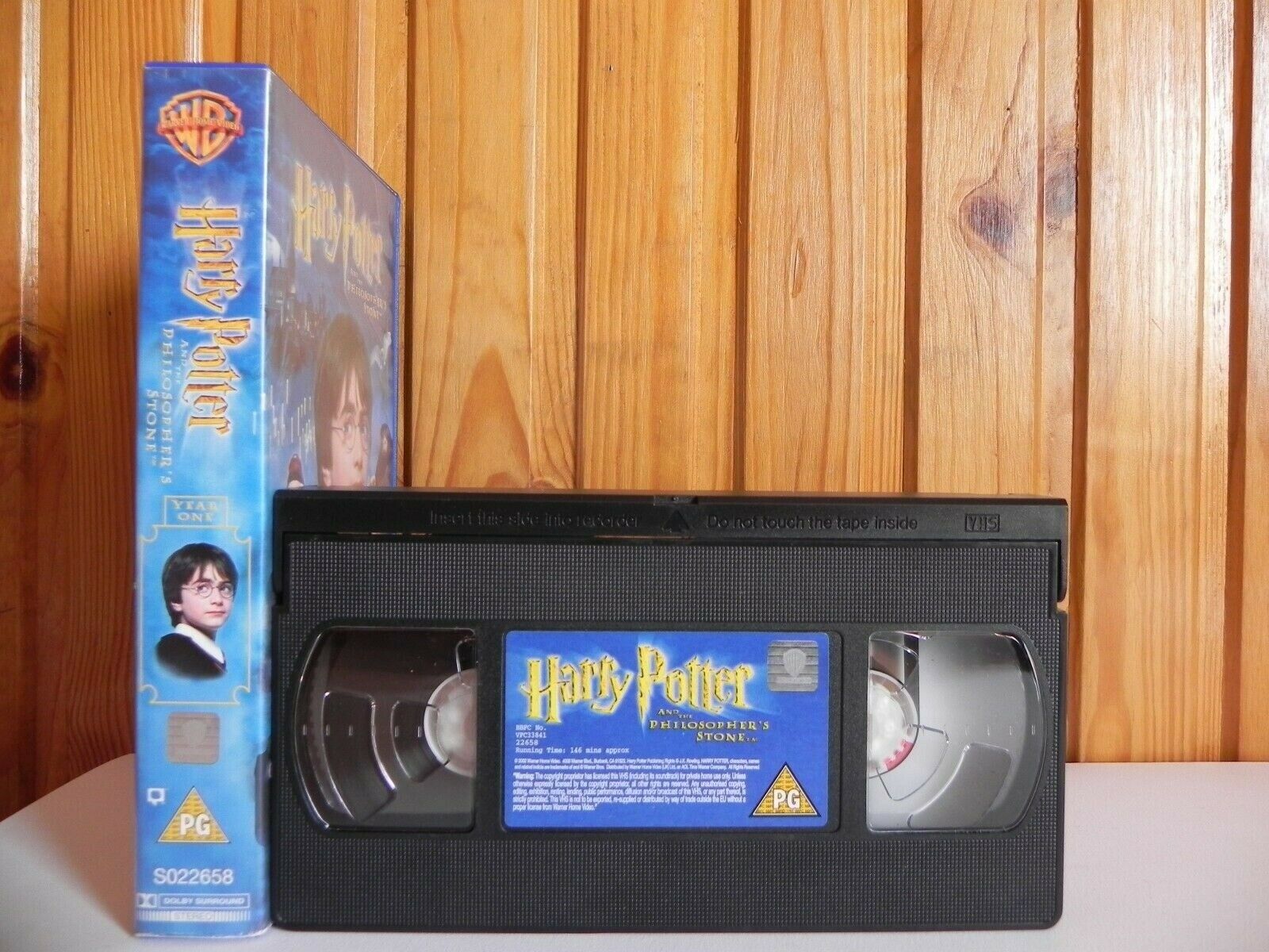 Harry Potter And The Philosopher's Stone - Warner Home - Fantasy - Kids - VHS-