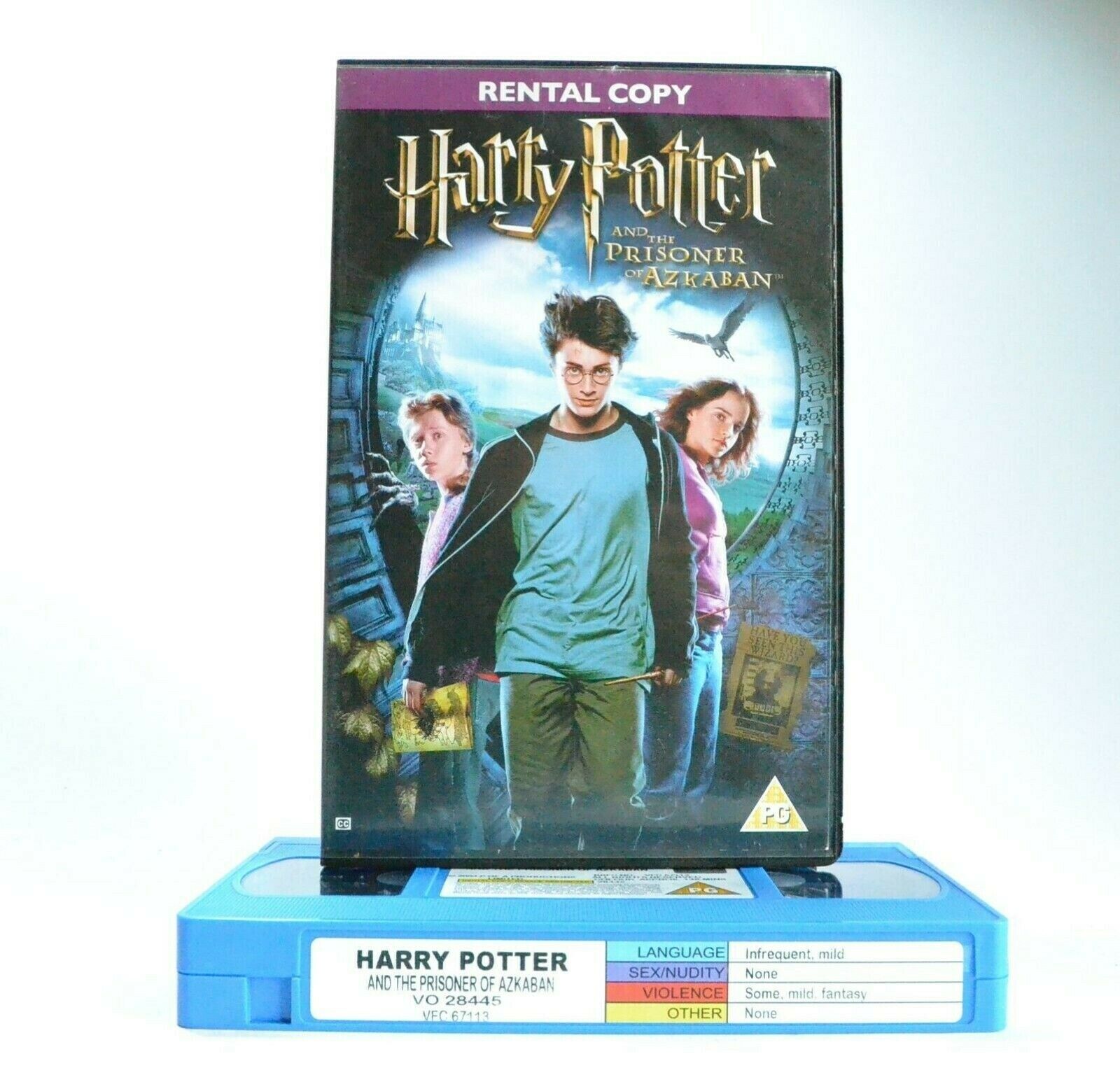 Harry Potter And The Prisoner Of Azkaban - Fantasy (2004) - Large Box - Pal VHS-