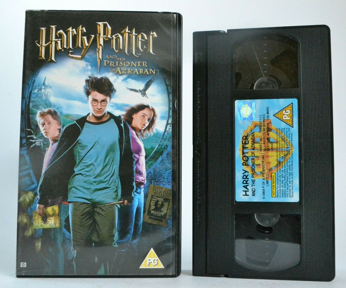 Harry Potter And The Prisoner Of Azkaban - Fantasy - Daniel Radcliffe - Pal VHS-