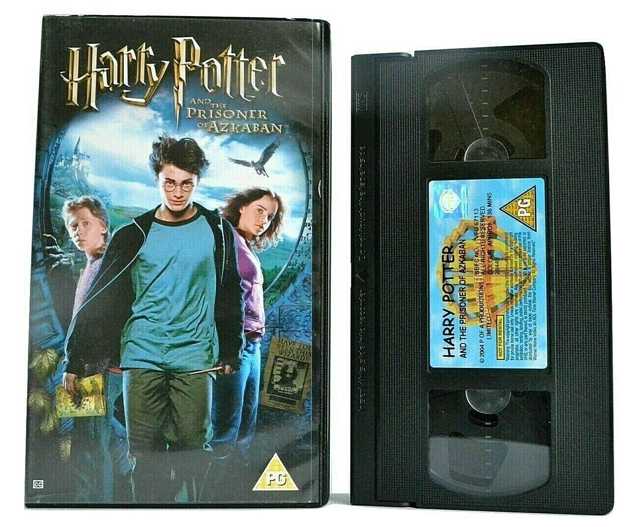 Harry Potter And The Prisoner Of Azkaban - Fantasy - Daniel Radcliffe - Pal VHS-