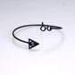 Harry Potter Deathly Hallows Bracelet - Luna Glasses-Inspired Fashion Jewelry-black-