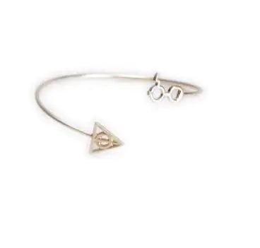 Harry Potter Deathly Hallows Bracelet - Luna Glasses-Inspired Fashion Jewelry-