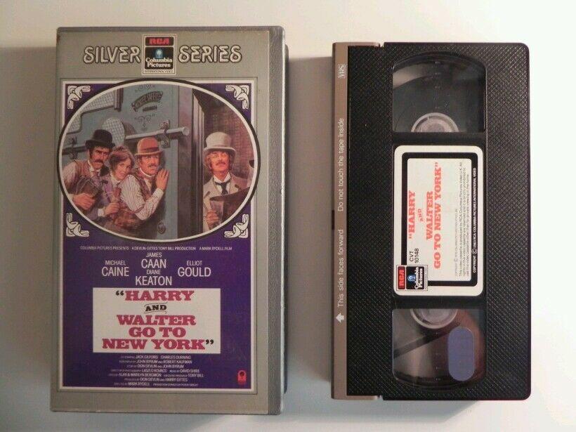 Harry & Walter Go To New York - Michael Caine - RCA Silver - Pre Cert VHS (124)-