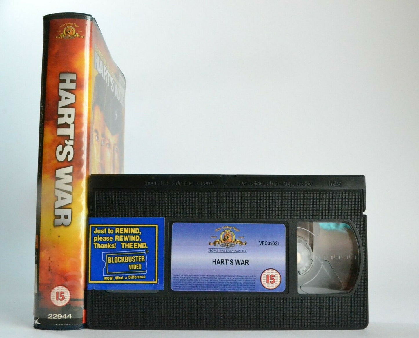 Hart's War (2002): World War 2 Prisoner - Drama - Large Box - Bruce Willis - VHS-