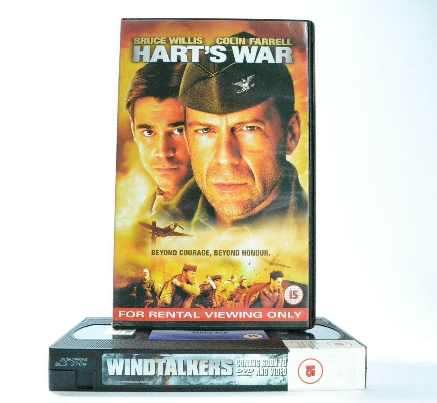 Hart's War: B.Willis/C.Farrell - War Drama (2001) - Large Box - Ex-Rental - VHS-