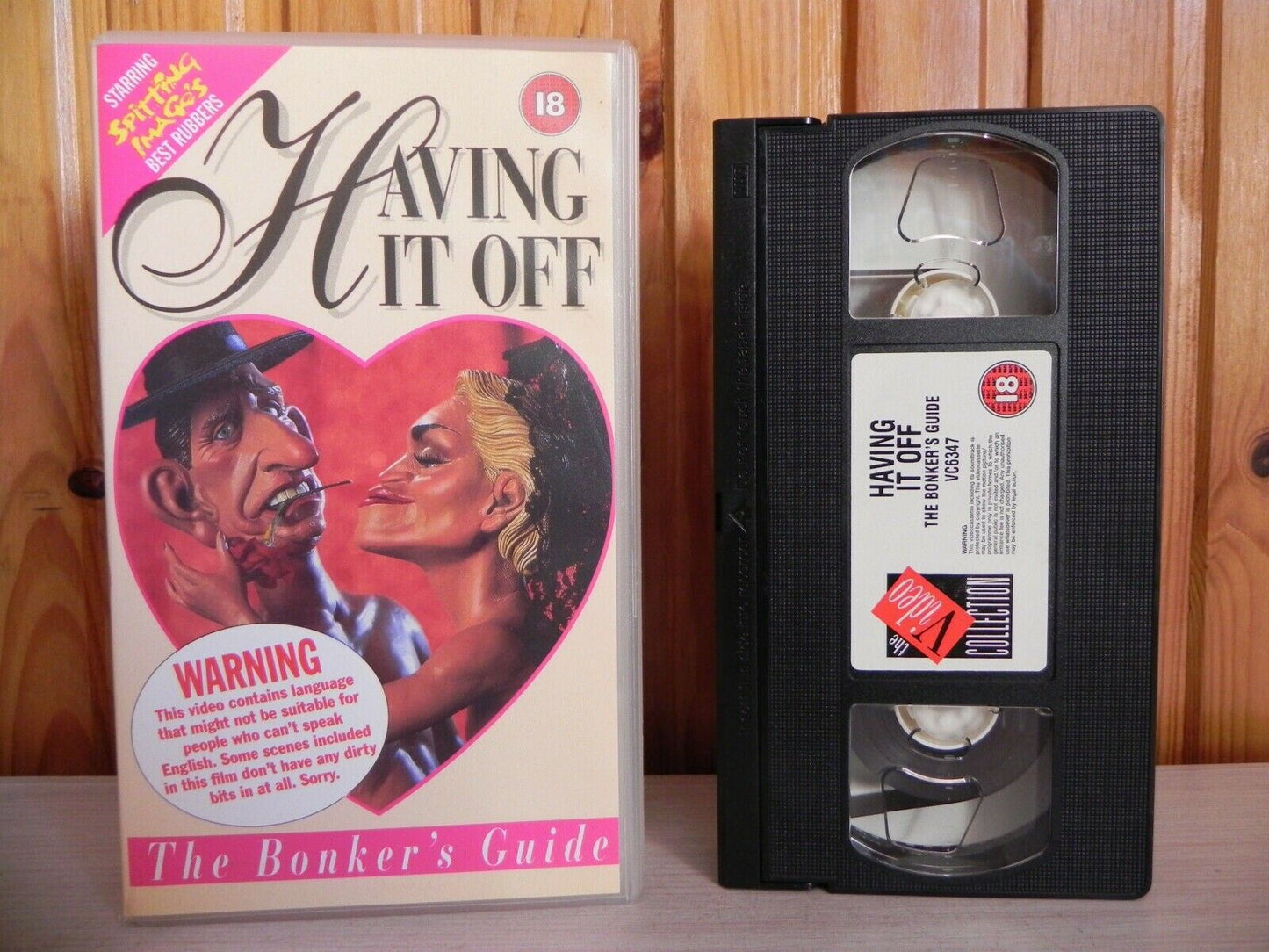 Having It Off - The Bonker's Guide - Only Persons Of 18 Years And Over - VHS-