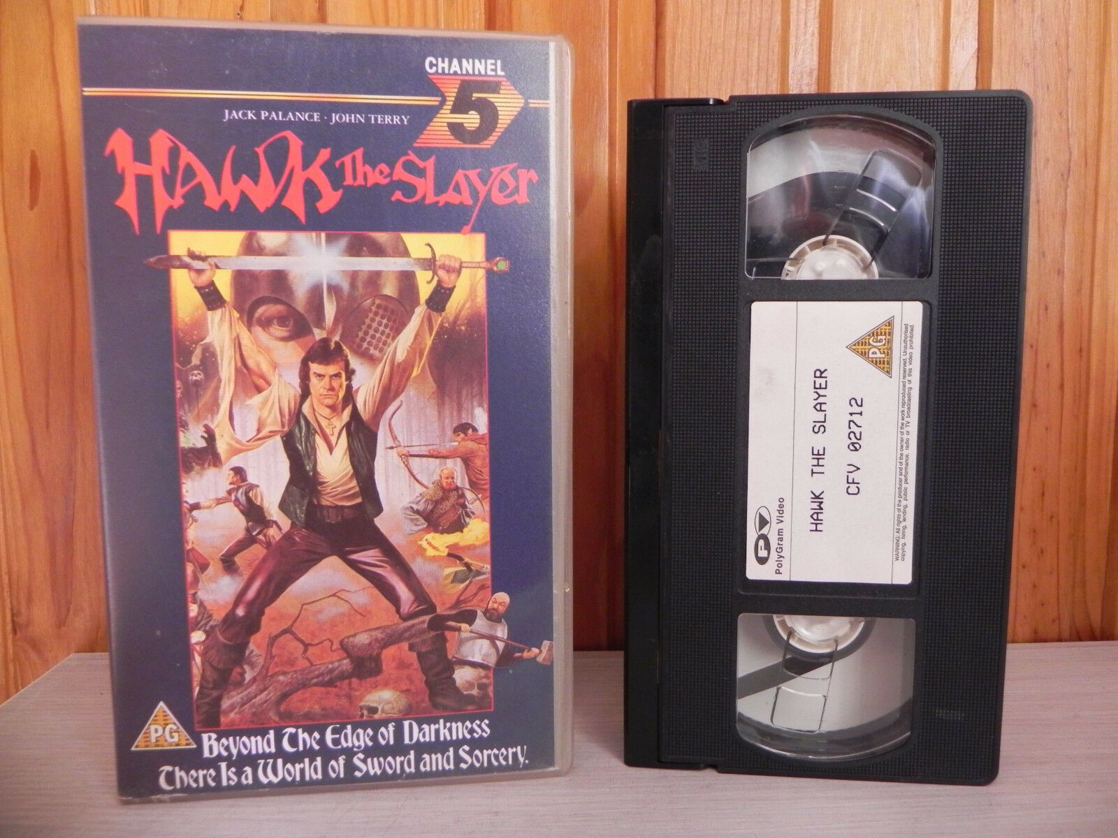 Hawk The Slayer (1980); [Channel 5] Action Fantasy - Jack Palance - Pal VHS-