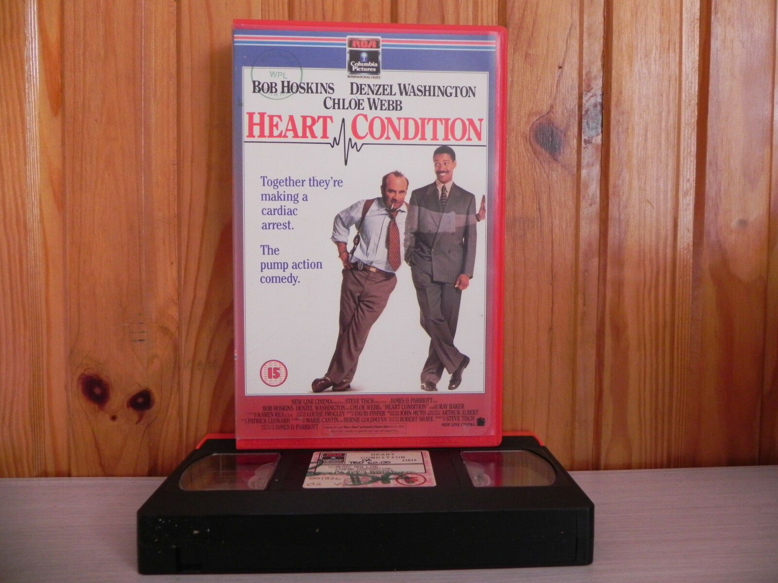 Heart Condition - Priceless Comedy - Hoskins/Denzel - Big-Box - RCA - VHS-