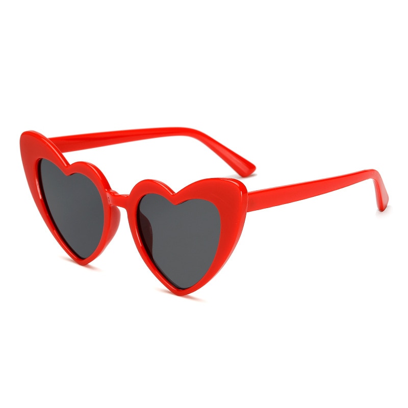 Heart Shaped Lolita Sunglasses - Movie Replica - Celebrity Eyewear - Love Heart Throwback - Vintage Gradient Sun Glasses-3-