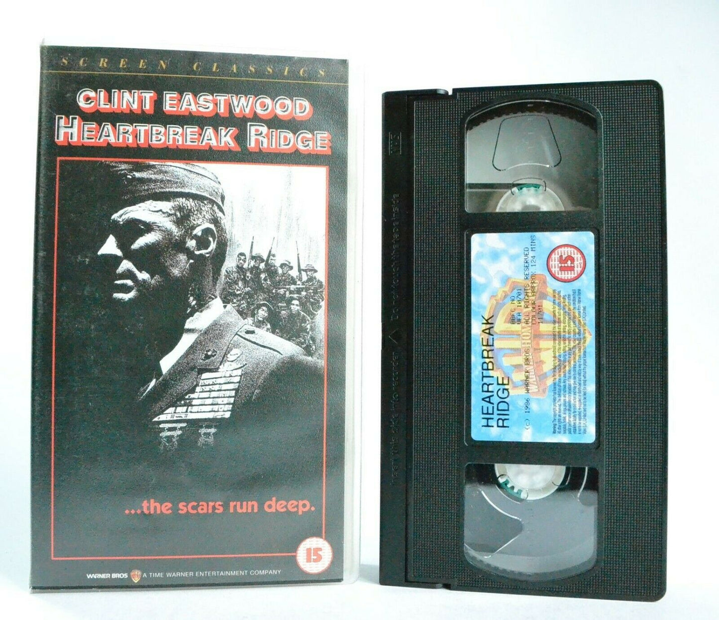 Heartbreak Ridge: A Clint Eastwood Film - War Drama - Invasion Of Grenada - VHS-