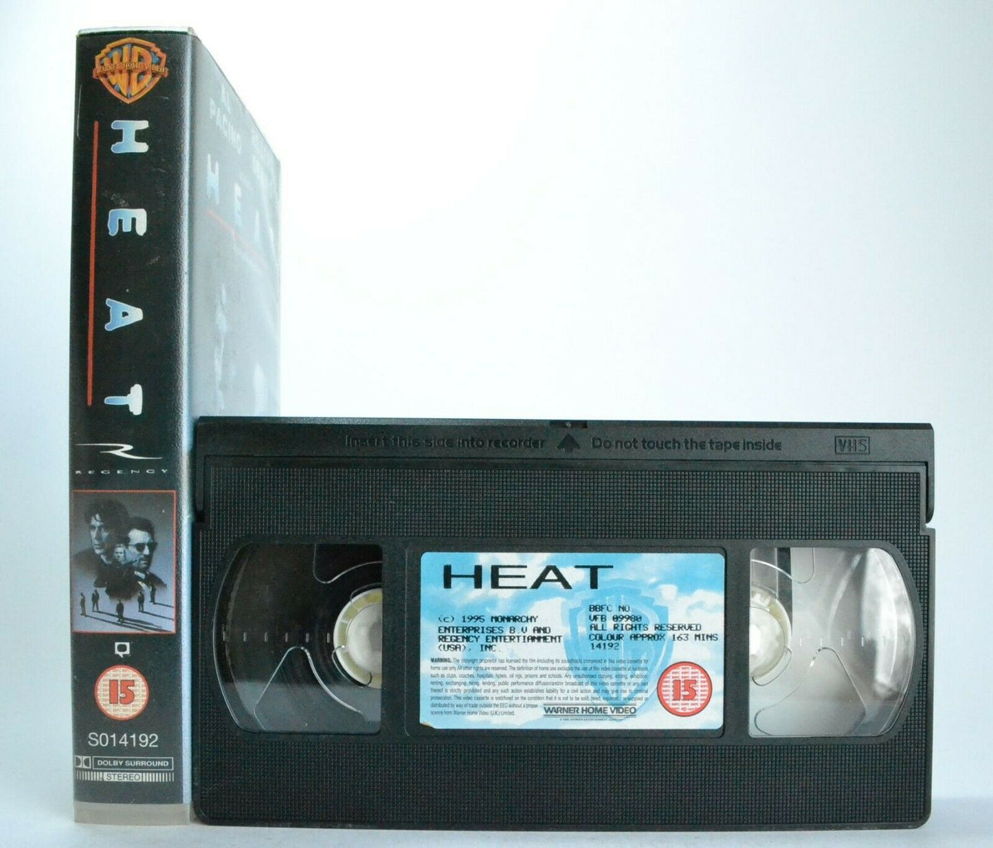 Heat (1995): Al Pacino Vs. Robert De Niro - Action - Michael Mann Film - Pal VHS-