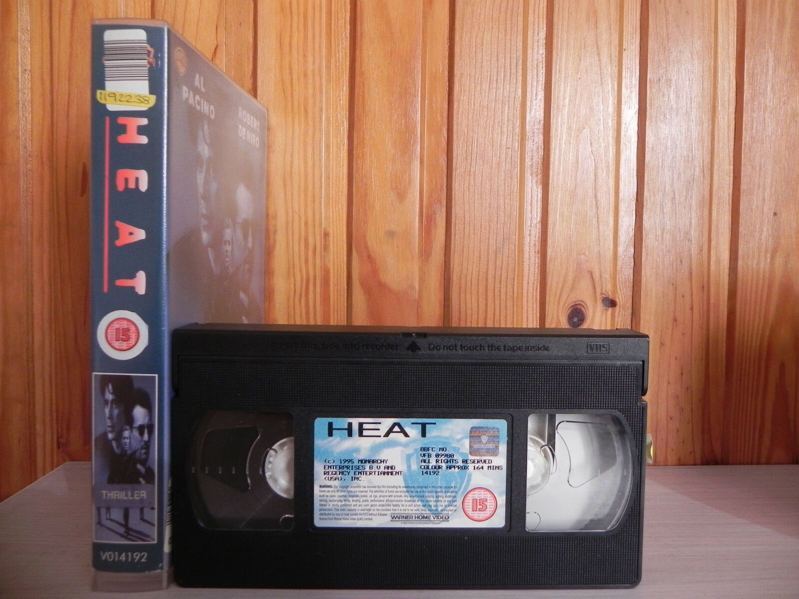 Heat: Al Pacino Vs Robert De Niro - Action - Epic Showdown - Large Box - Pal VHS-