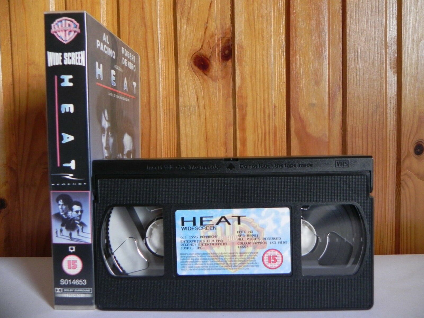 Heat: Widescreen Version - Al Pacino/DeNiro - Bullet Fest - Crime Action - VHS-