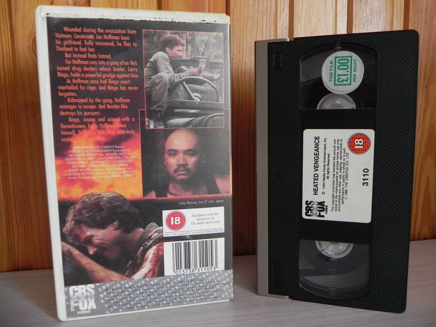 Heated Vengeance - Hardcore Mass Artillery Showdown - Serious Action - VHS-