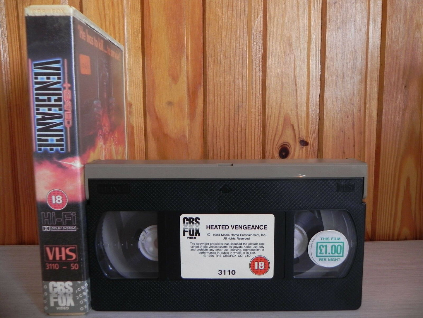 Heated Vengeance - Hardcore Mass Artillery Showdown - Serious Action - VHS-