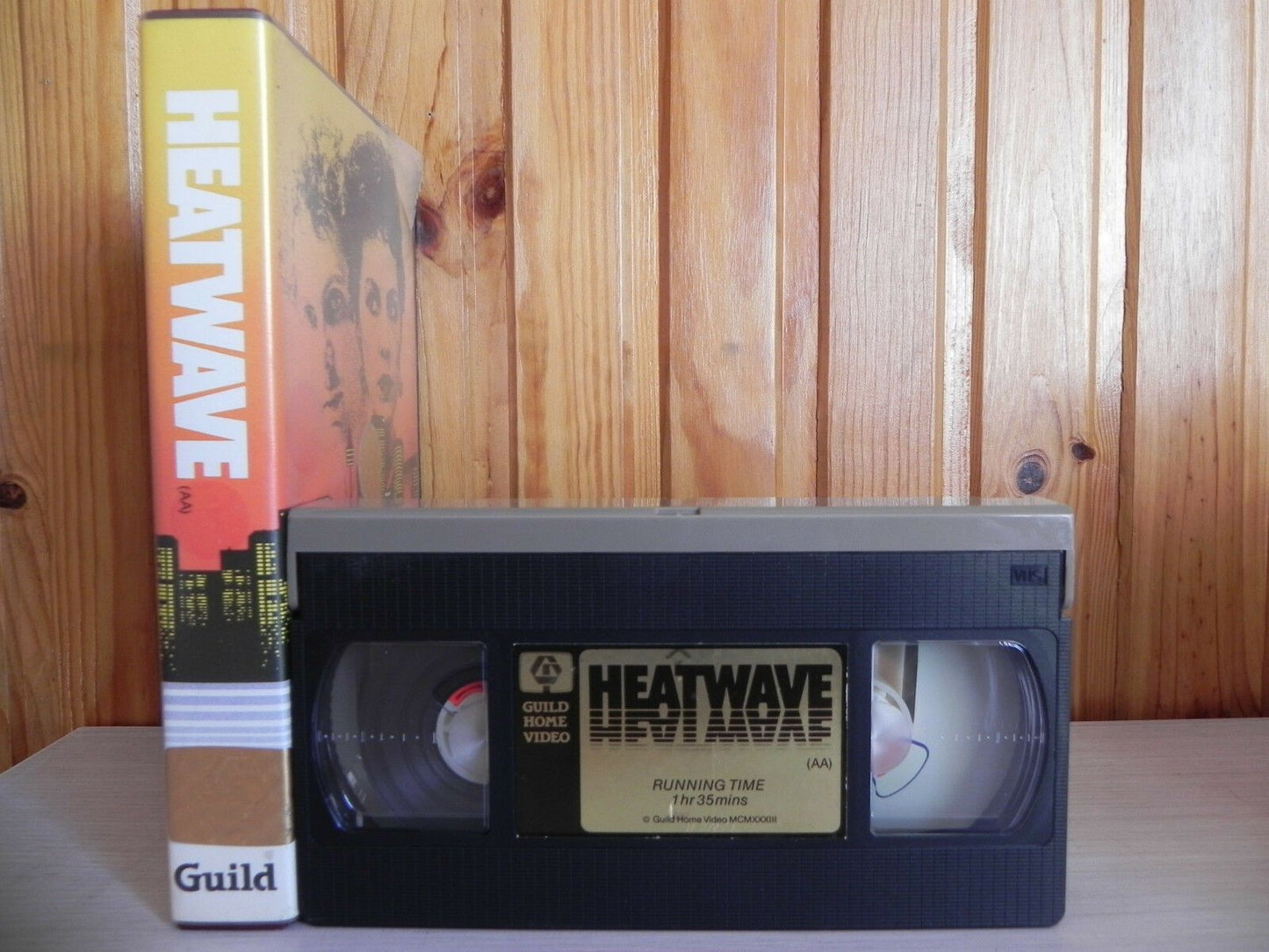 Heatwave - Judy Davis - Richard Moir - Guild - Big Box - Pre Cert - Pal VHS-