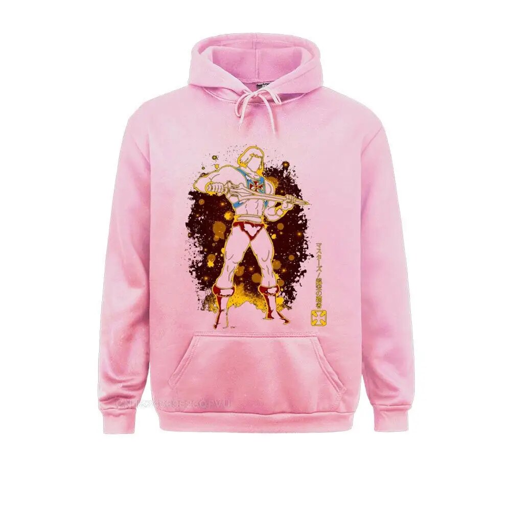 He-Man Universe Sweater - 80s Skeletor Hoodie-Pink-S-