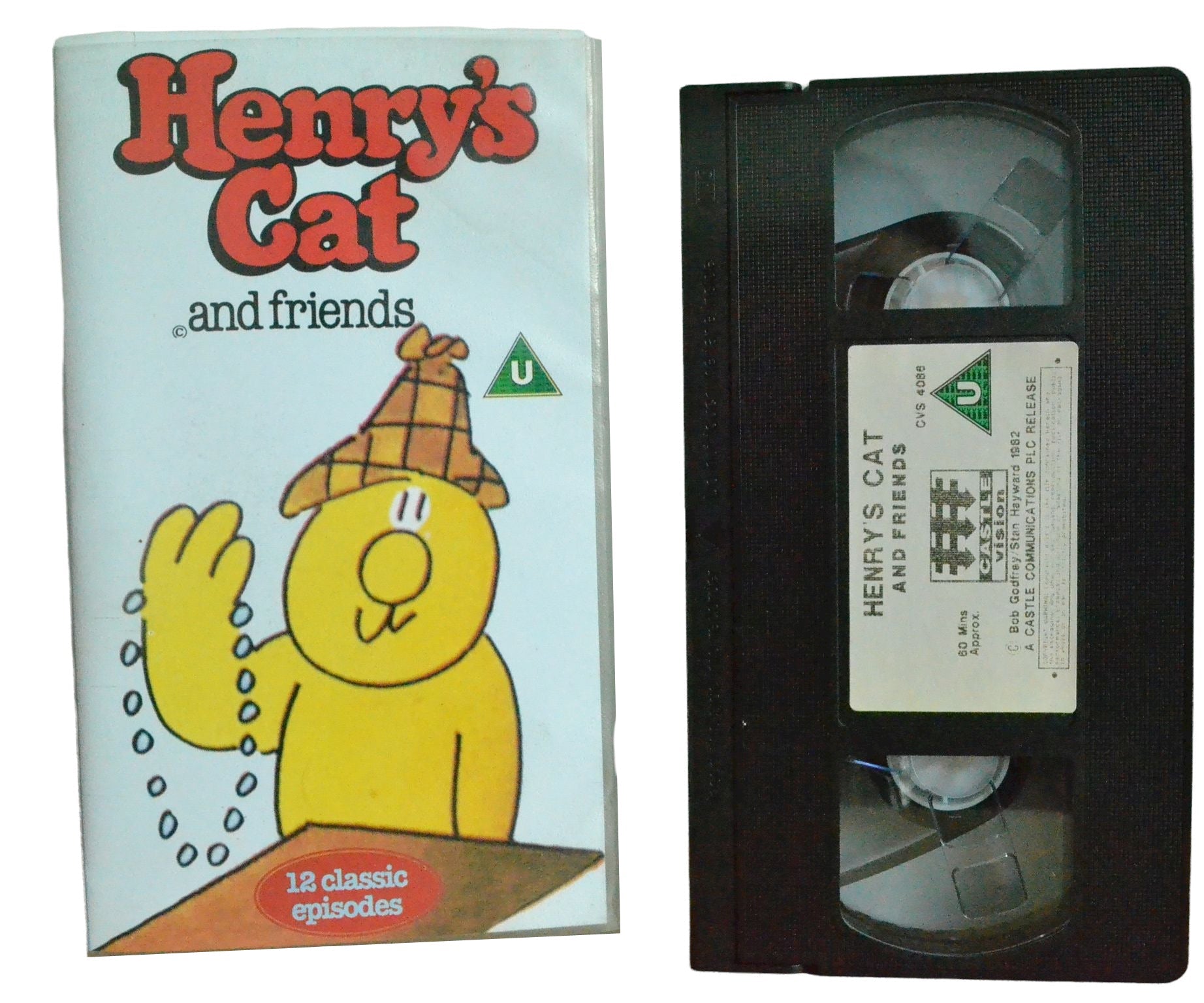 Henry's Cat and Friends (12 Classic Episodes) - Castle Vision - Children's - Pal VHS-