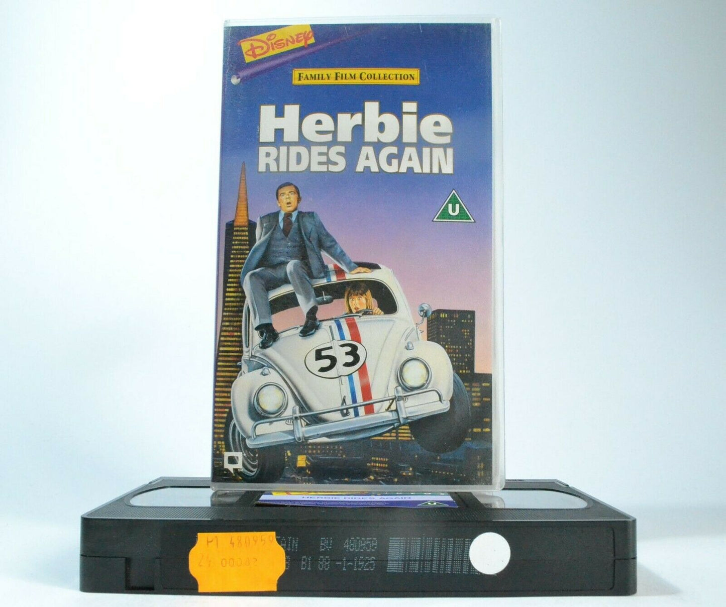 Herbie Rides Again; [Family Film Collection] Disney - Action Adventure - Pal VHS-