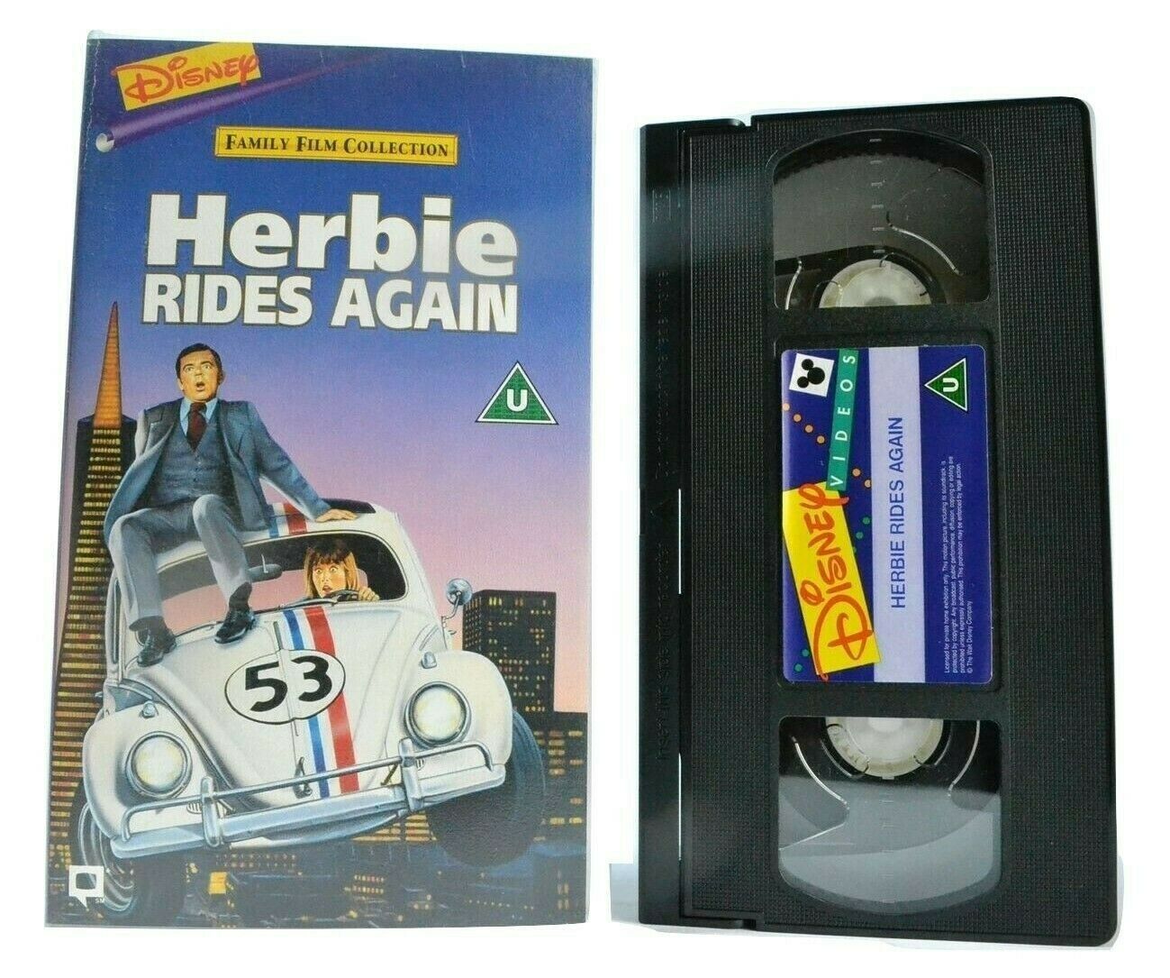 Herbie Rides Again; [Family Film Collection] Disney - Action Adventure - Pal VHS-