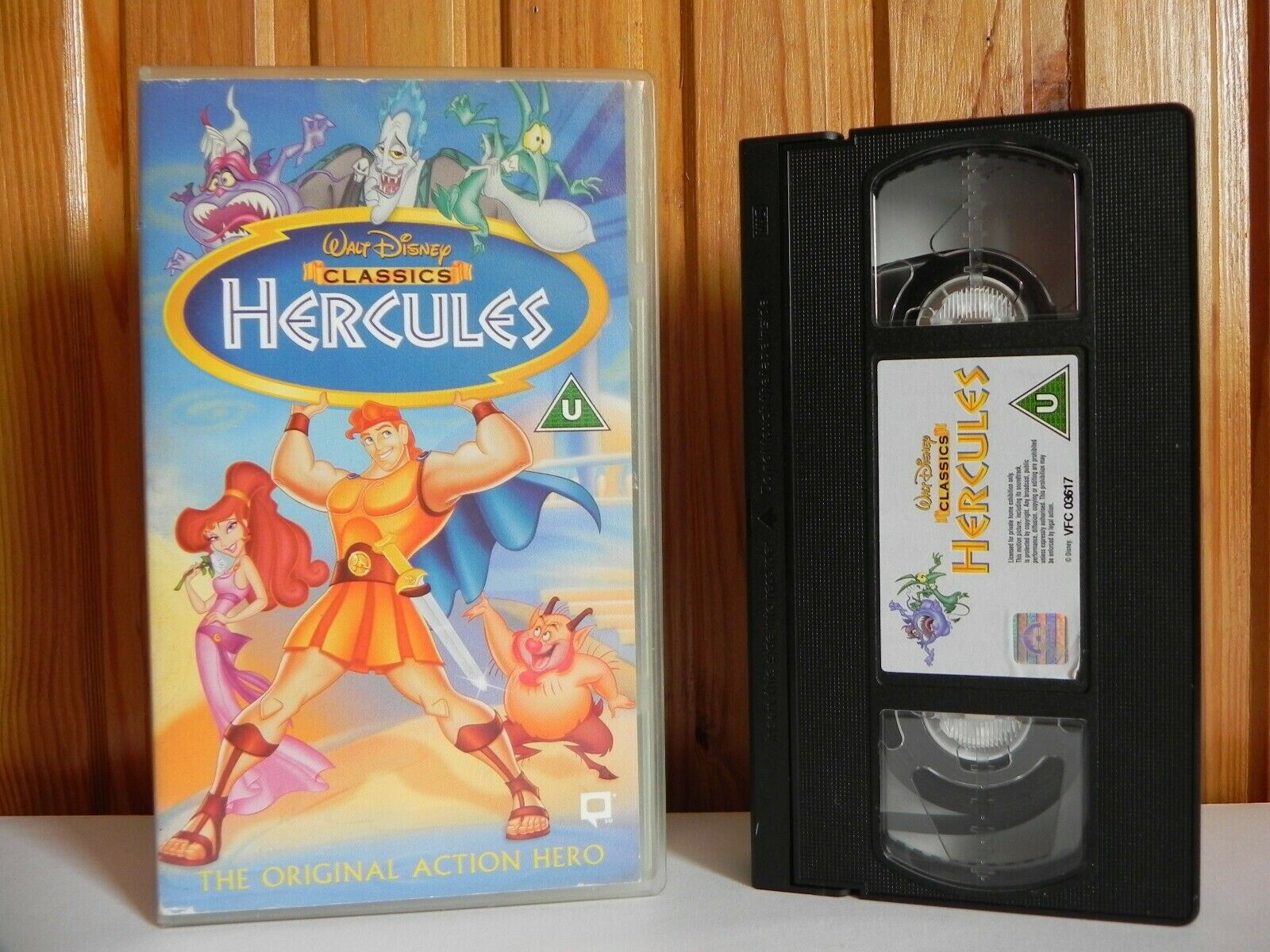 Hercules - Classics - Walt Disney - Original Full Adventure - Animated - Pal VHS-