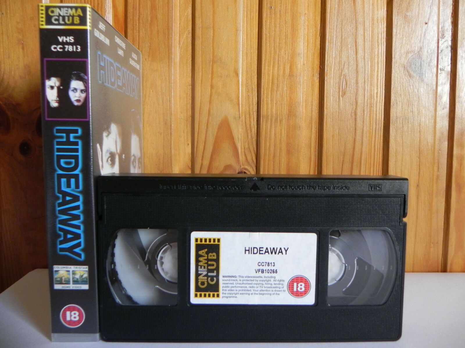 Hideaway - Columbia Tristar - Thriller - Jeff Goldblum - Christine Lahti - VHS-