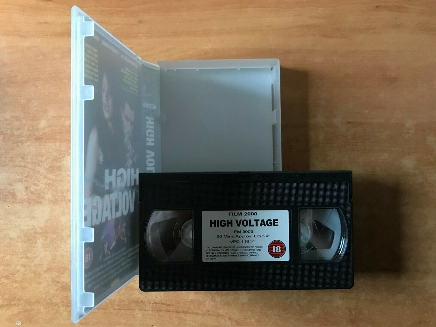 High Voltage; Hong Kong Action - Shannon Lee - Pal VHS-