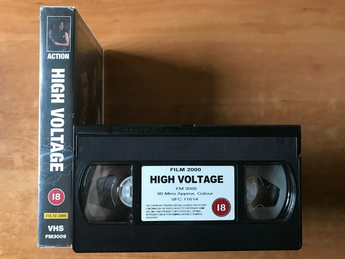 High Voltage; Hong Kong Action - Shannon Lee - Pal VHS-