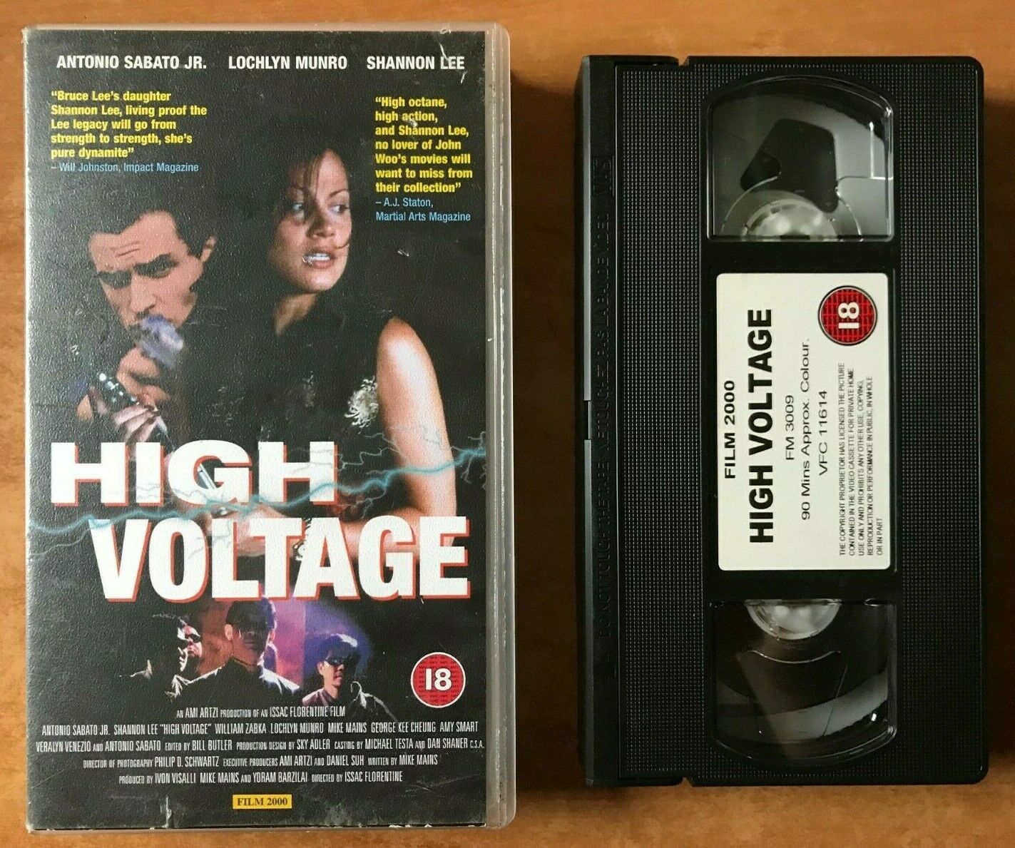 High Voltage; Hong Kong Action - Shannon Lee - Pal VHS-