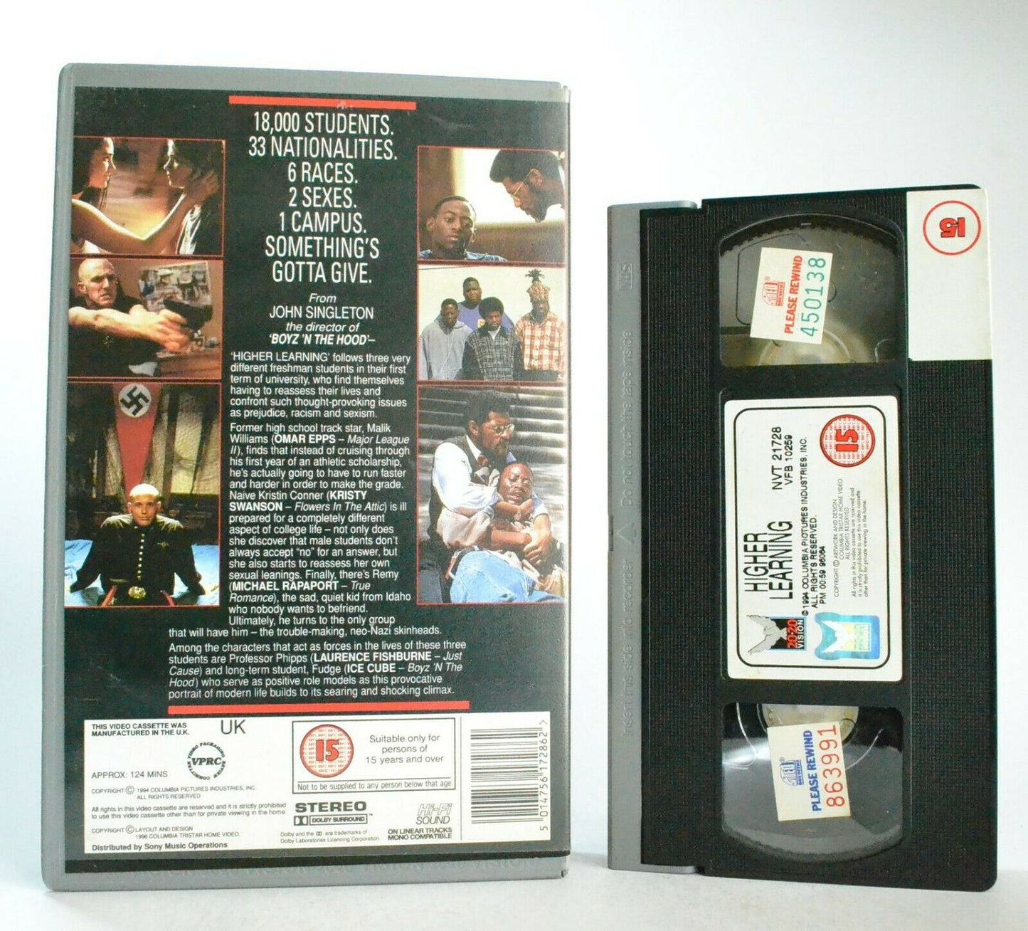 Higher Learning: Drama - Question The Knowledge - Large Box - Ex-Rental - VHS-