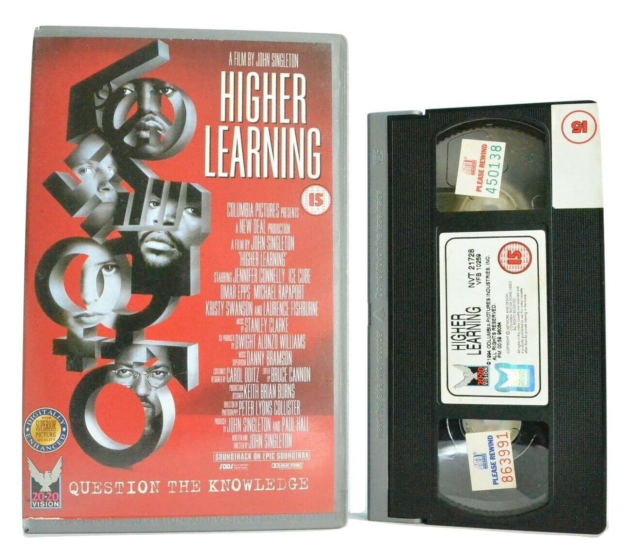 Higher Learning: Drama - Question The Knowledge - Large Box - Ex-Rental - VHS-