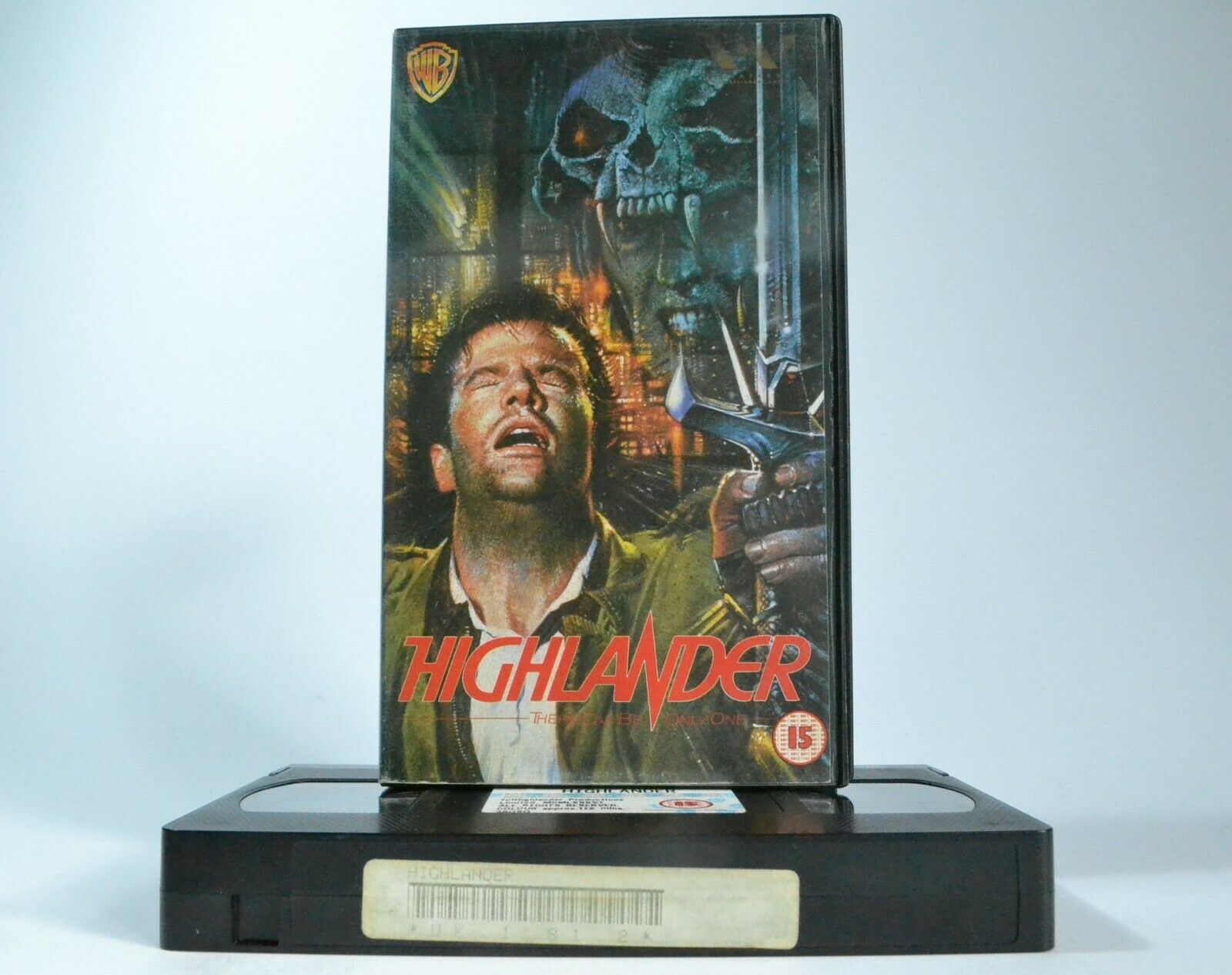 Highlander (1986): Action Fantasy - Christopher Lambert / Sean Connery - Pal VHS-