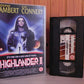 Highlander 2 (1991) - Fantasy - Christopher Lambert - EVV Big Box [Rental] - VHS-